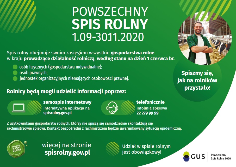 rolny spis powszechny 2020 spis powszechny rolny 2020