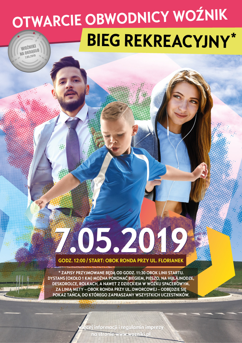 Plakat Plakat biegu