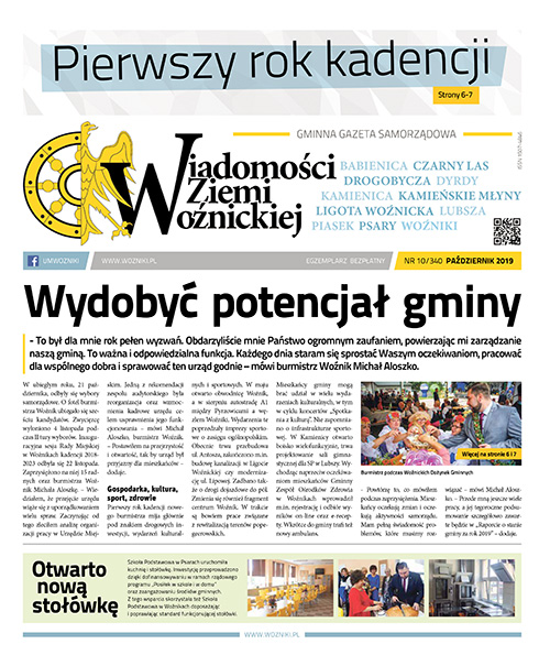 Wiadomości Ziemi Woźnickiej październik