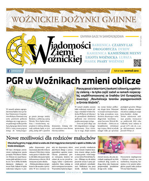 Wiadomości Ziemi Woźnickiej sierpien