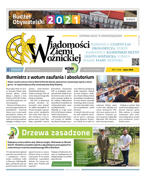 Wiadomości Ziemi Woźnickiej Lipiec