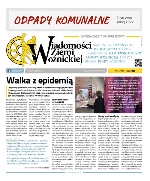 Wiadomości Ziemi Woźnickiej Maj