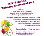 obrazek do artykułu: Zabawa Karnawałowa w Lubszy