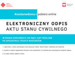 obrazek do artykułu: Nowa usługa wydawania aktów stanu cywilnego w wersji elektronicznej