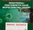 obrazek do artykułu: Koronawirus. Przestrzegaj podstawowych zasad bezpieczeństwa i higieny