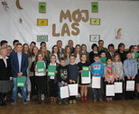 obrazek do artykułu: Uczennica SP w Ligicie Woźnickiej - laureatka konkursu "MÓJ LAS"