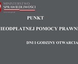 obrazek do artykułu: Punkt nieodpłatnej pomocy prawnej w Urzędzie Miejskim w Woźnikach
