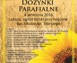 obrazek do artykułu: Zaproszenie na Dożynki Parafialne w Lubszy